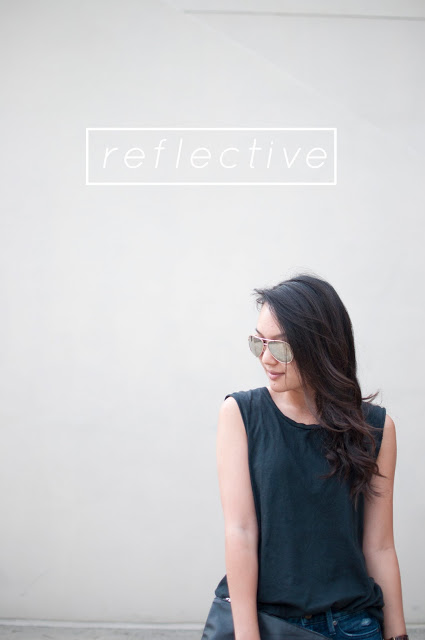 reflective aviators