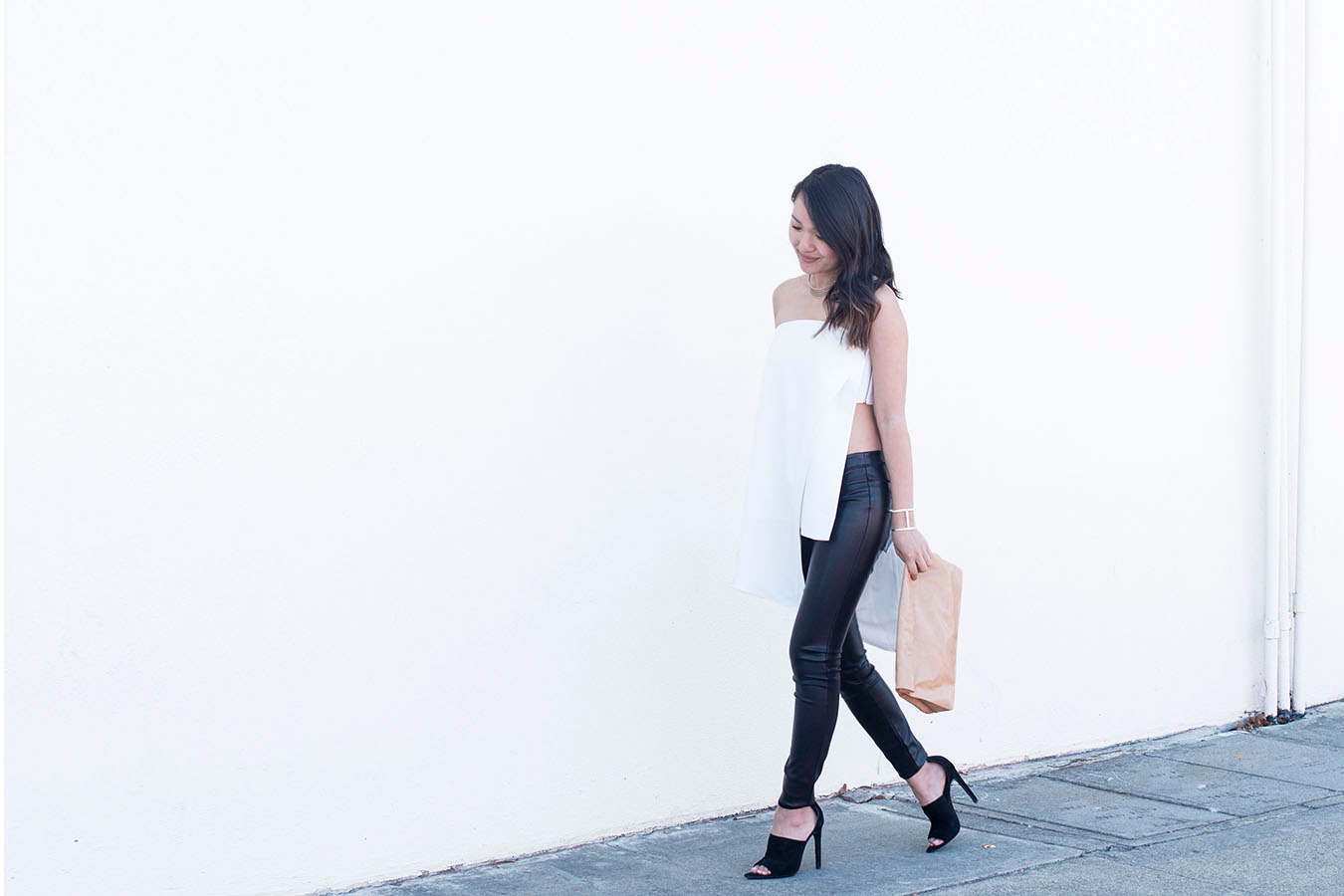 C/MEO The Runaway Asymmetrical Bustier