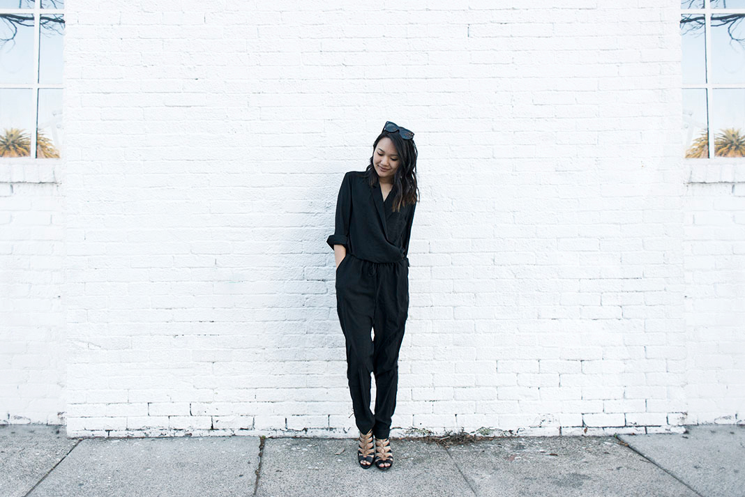 Black jumpsuit
