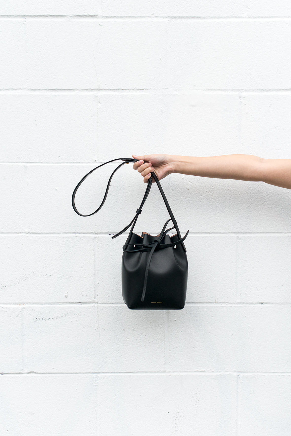 Mansur Gavriel mini mini bucket bag