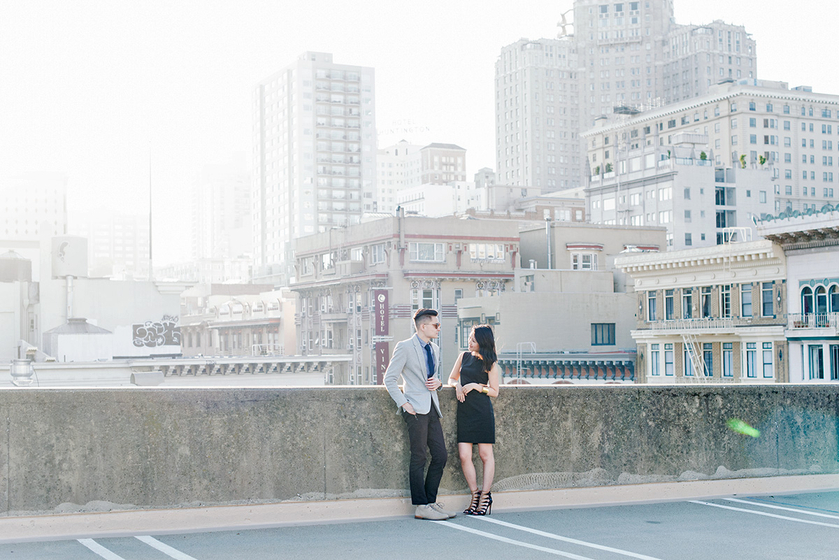 rooftop couples photos