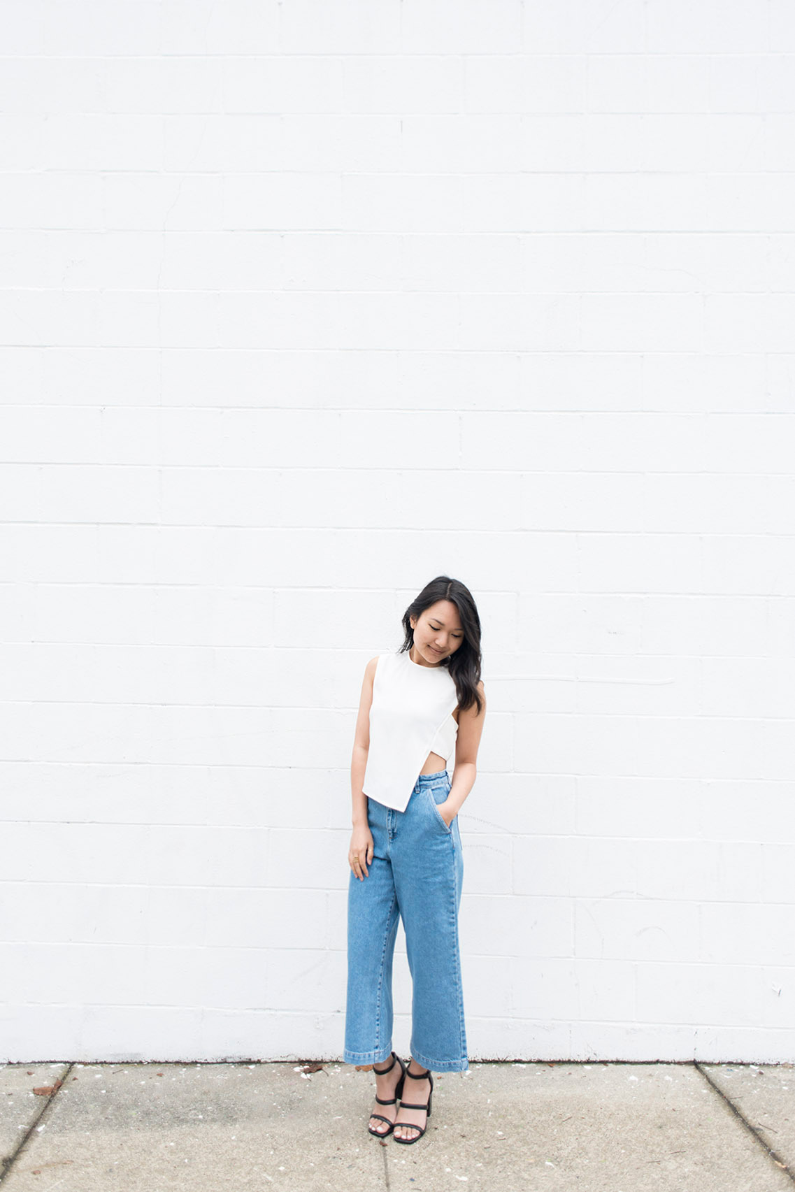 denim culottes