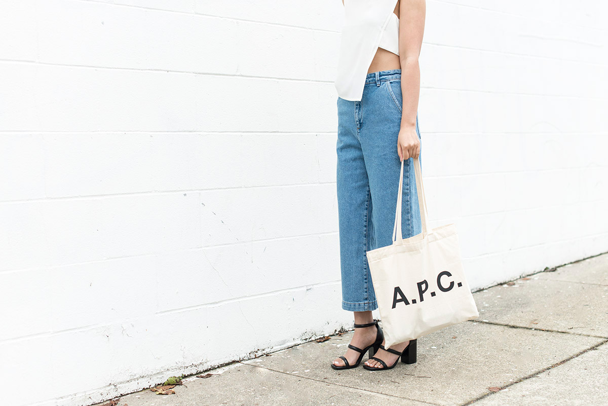A.P.C. canvas tote