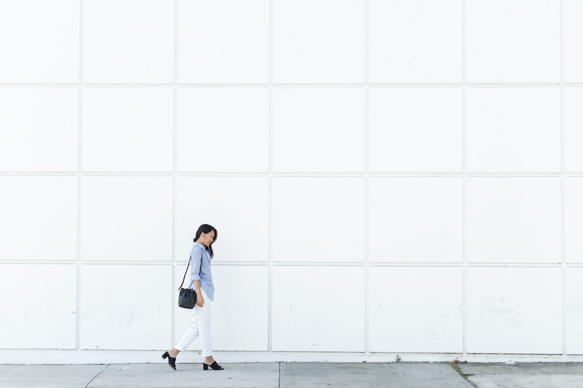 Mansur Gavriel mini mini bucket bag