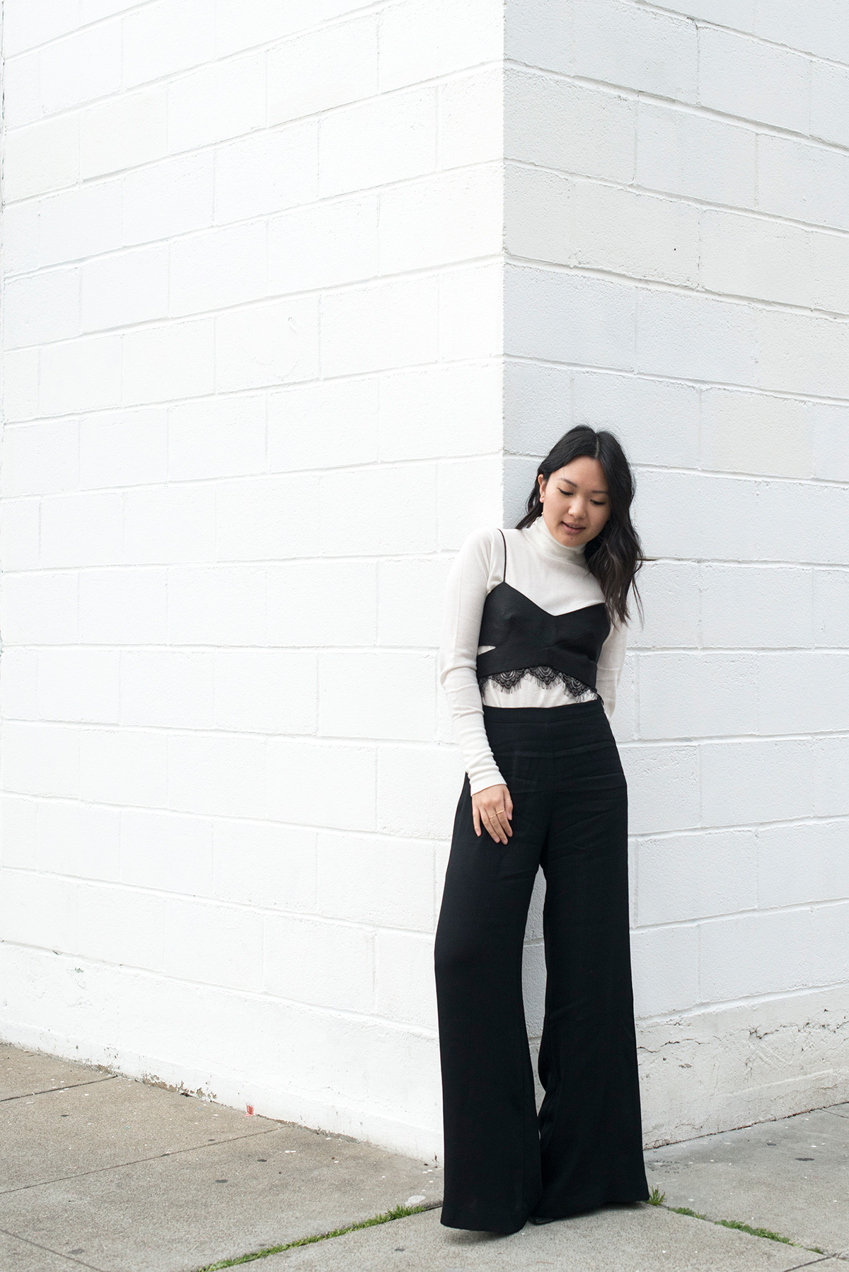 wide leg trousers