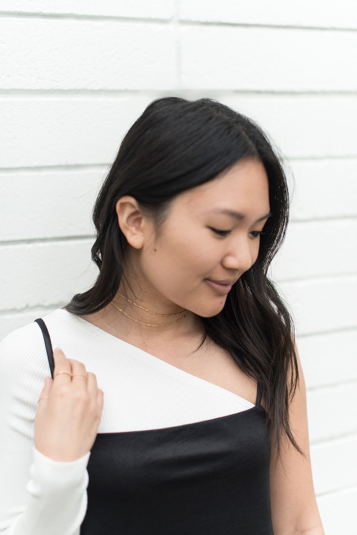 layered chain chokers