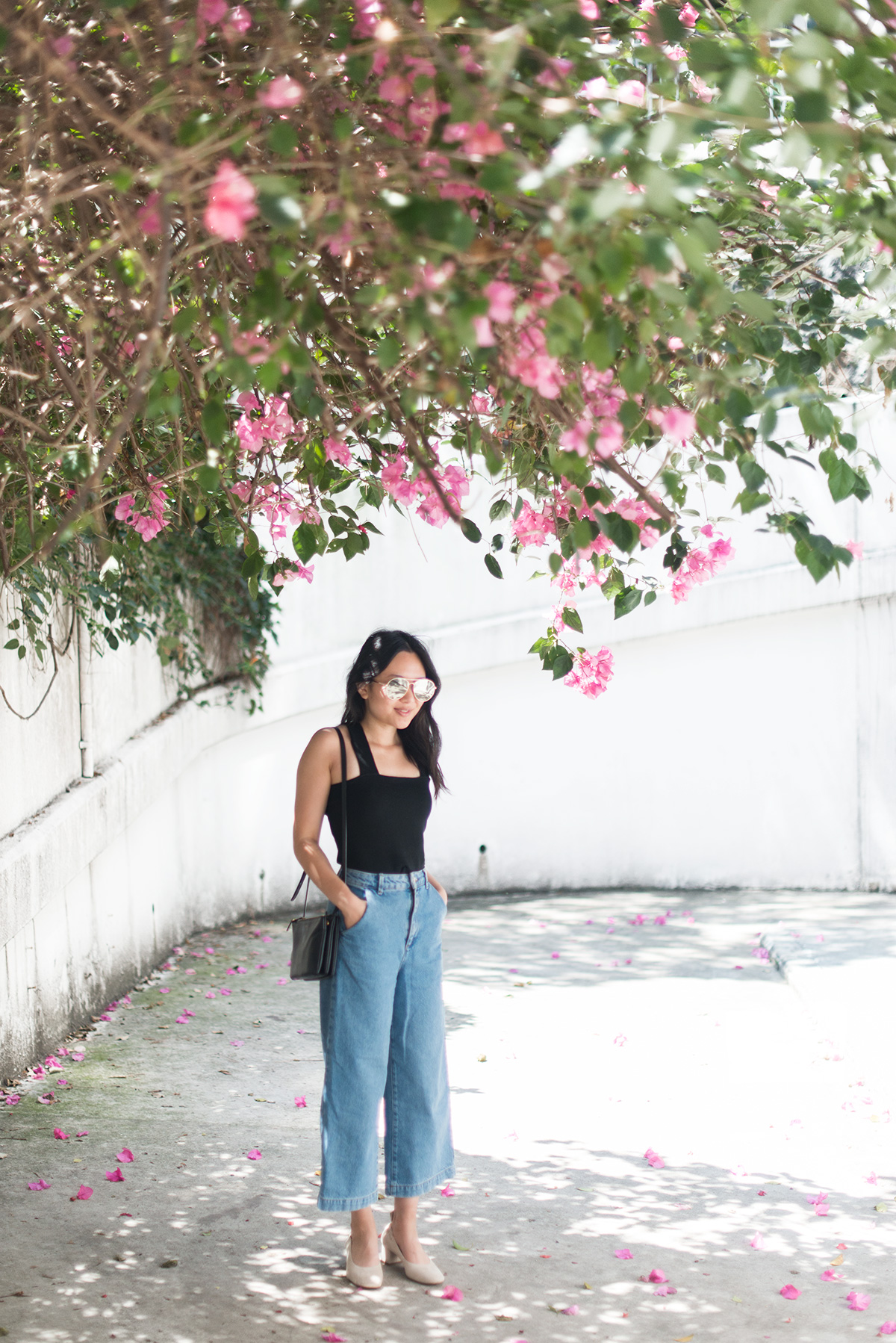denim culottes