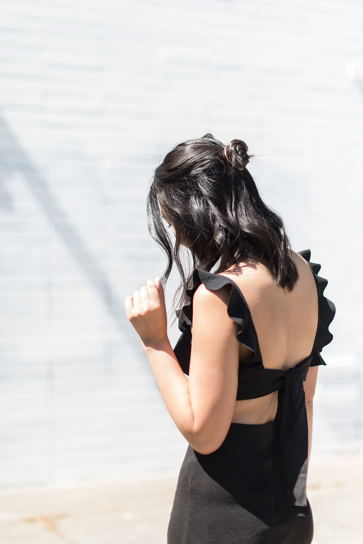 ruffle bralette