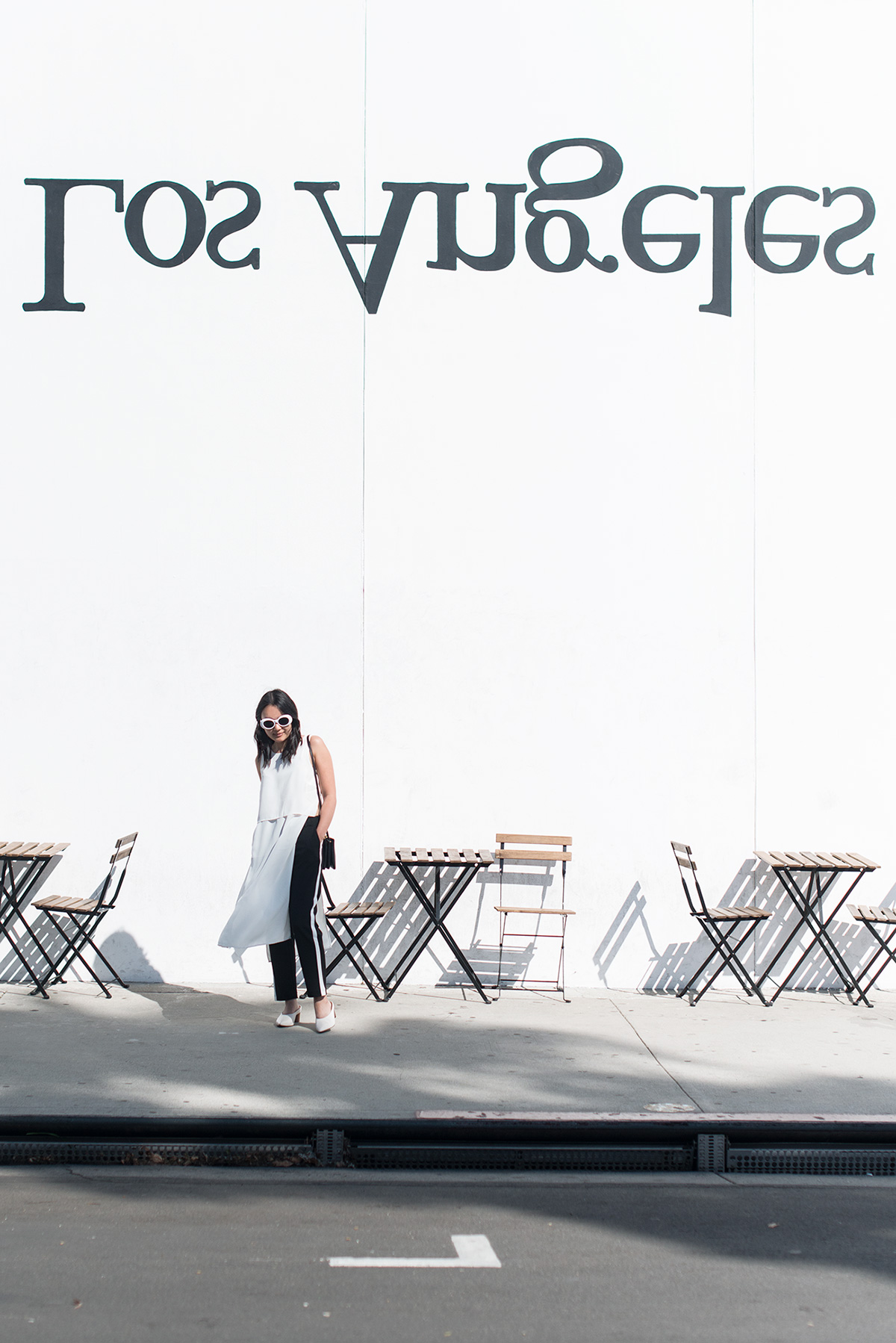 side stripe trousers