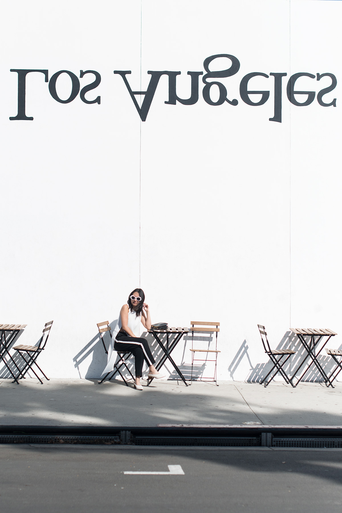 side stripe trousers