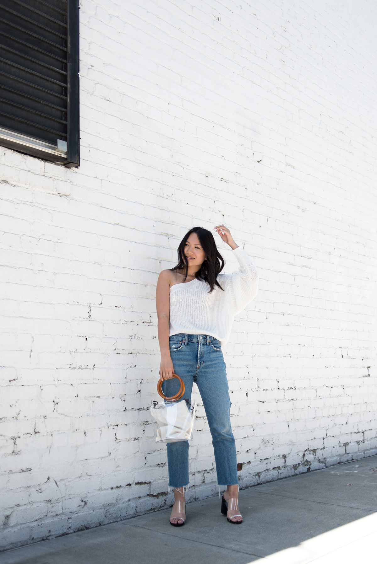 AGOLDE Cigarette Straight Leg Jeans