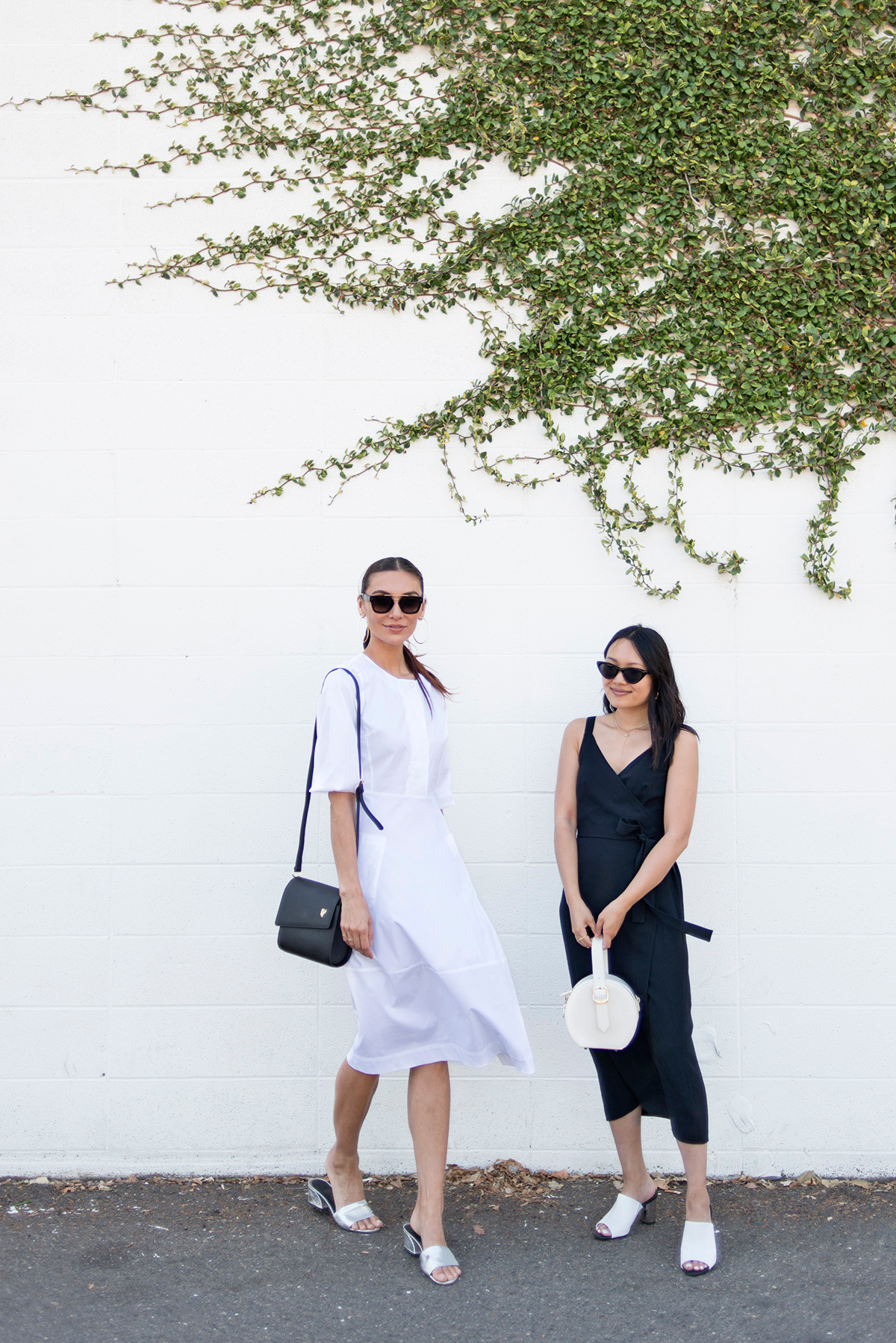 Everlane tank wrap dress