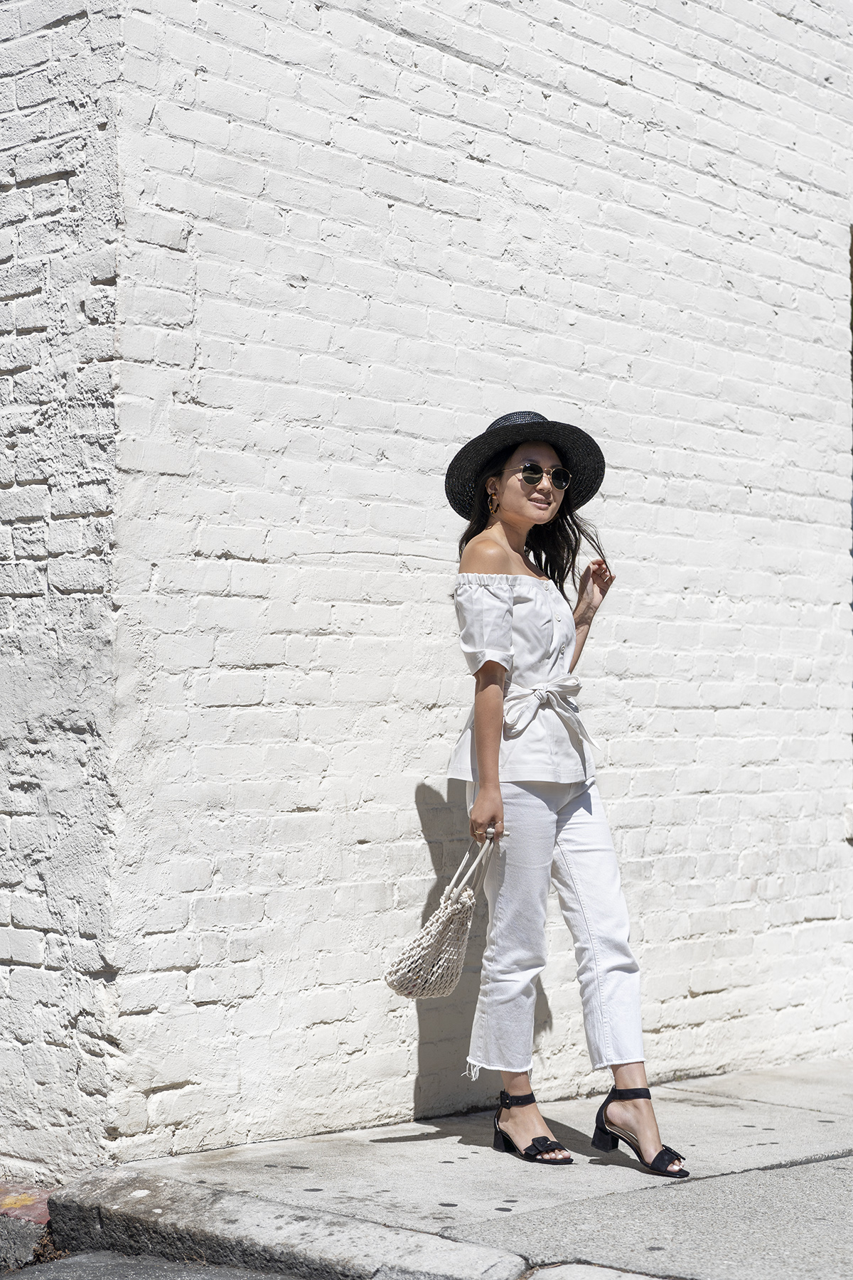 Banana Republic off-the-shoulder top