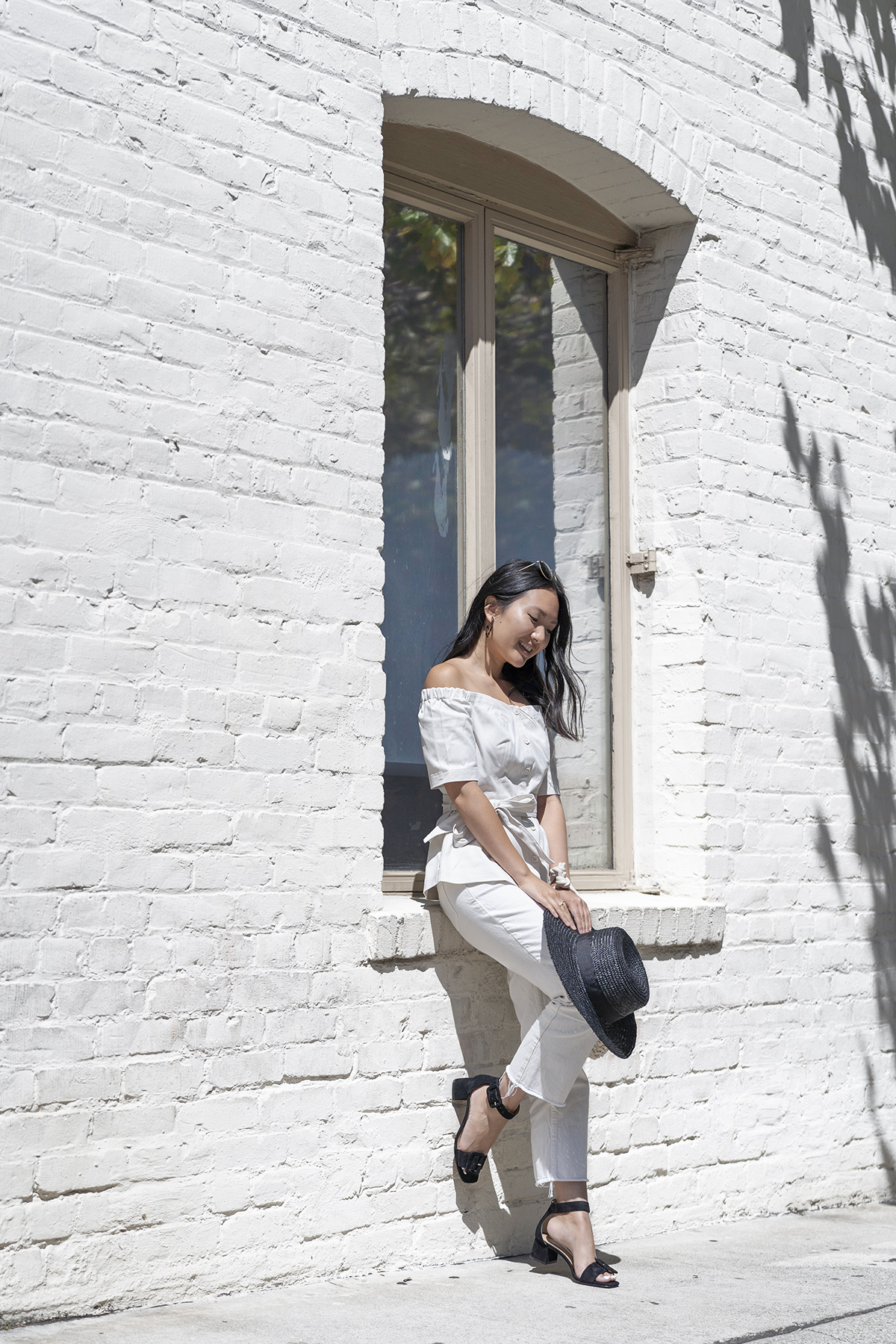 Banana Republic off-the-shoulder top