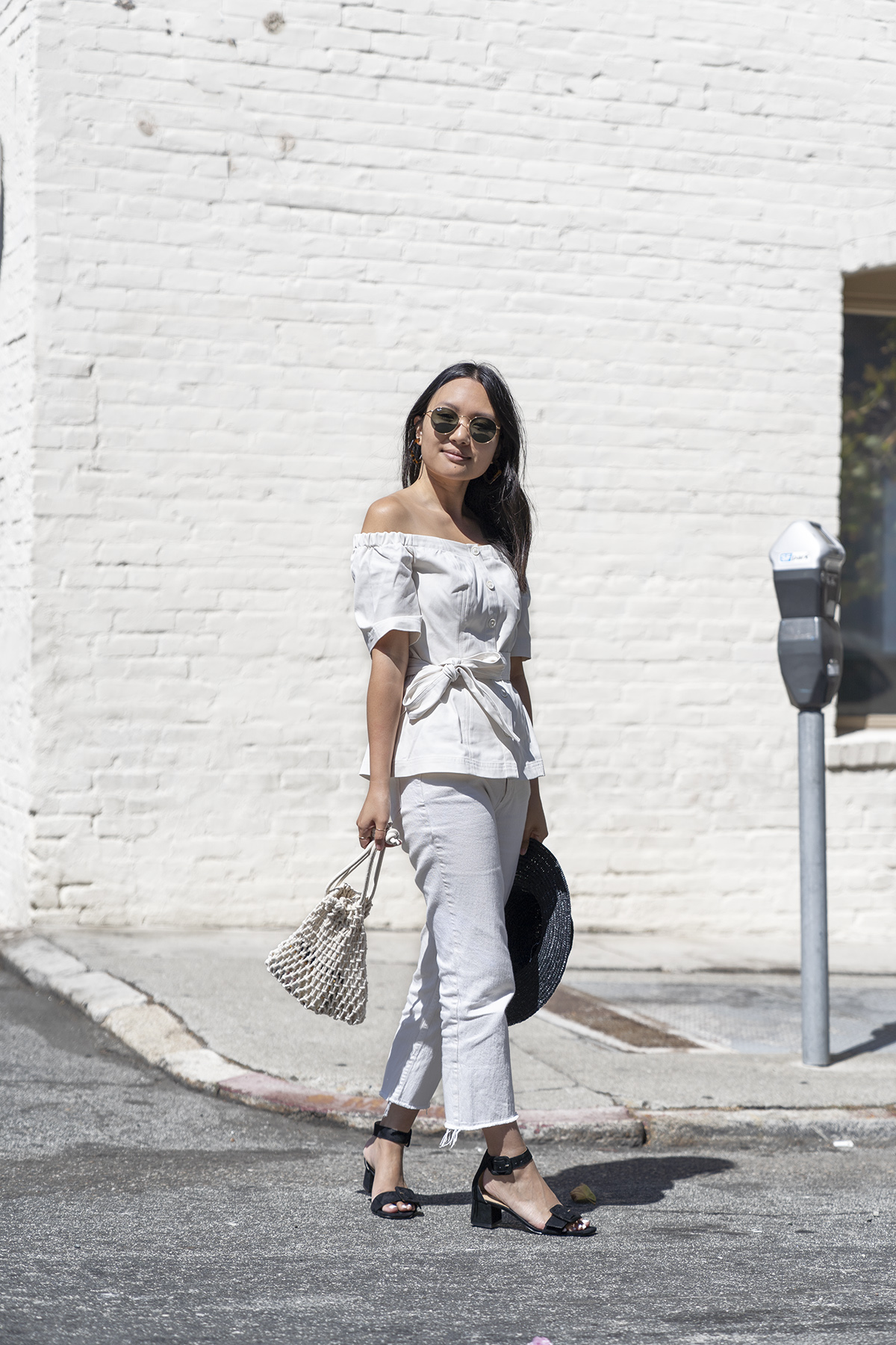 Banana Republic off-the-shoulder top