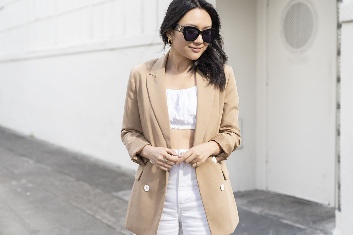 camel blazer