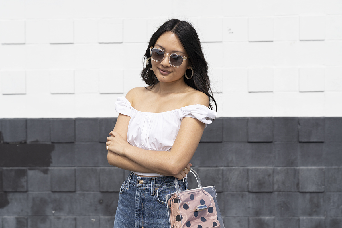 Loeffler Randall Flavia Clear Mini Bag