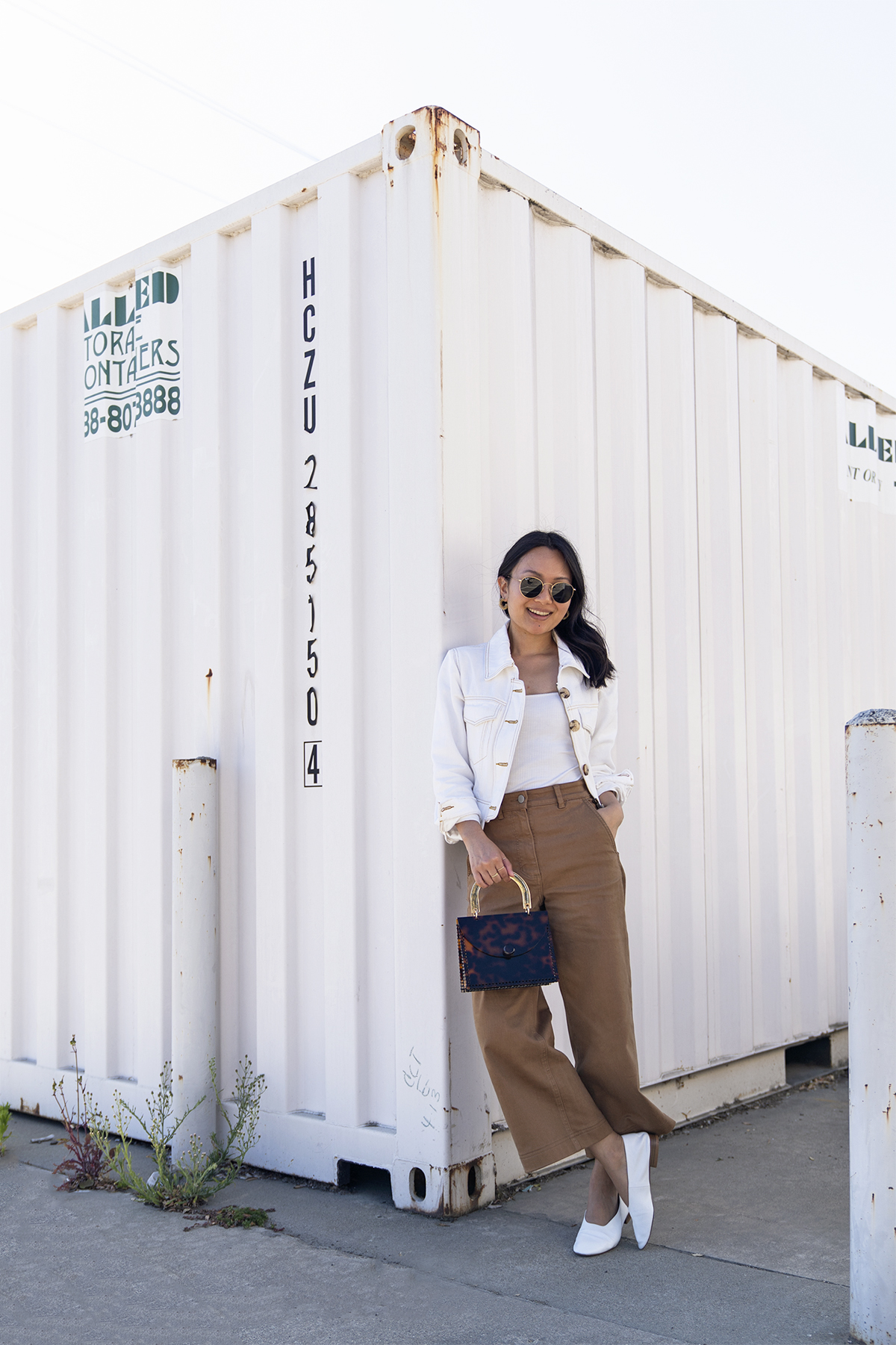 Everlane Wide Leg Crop Pant