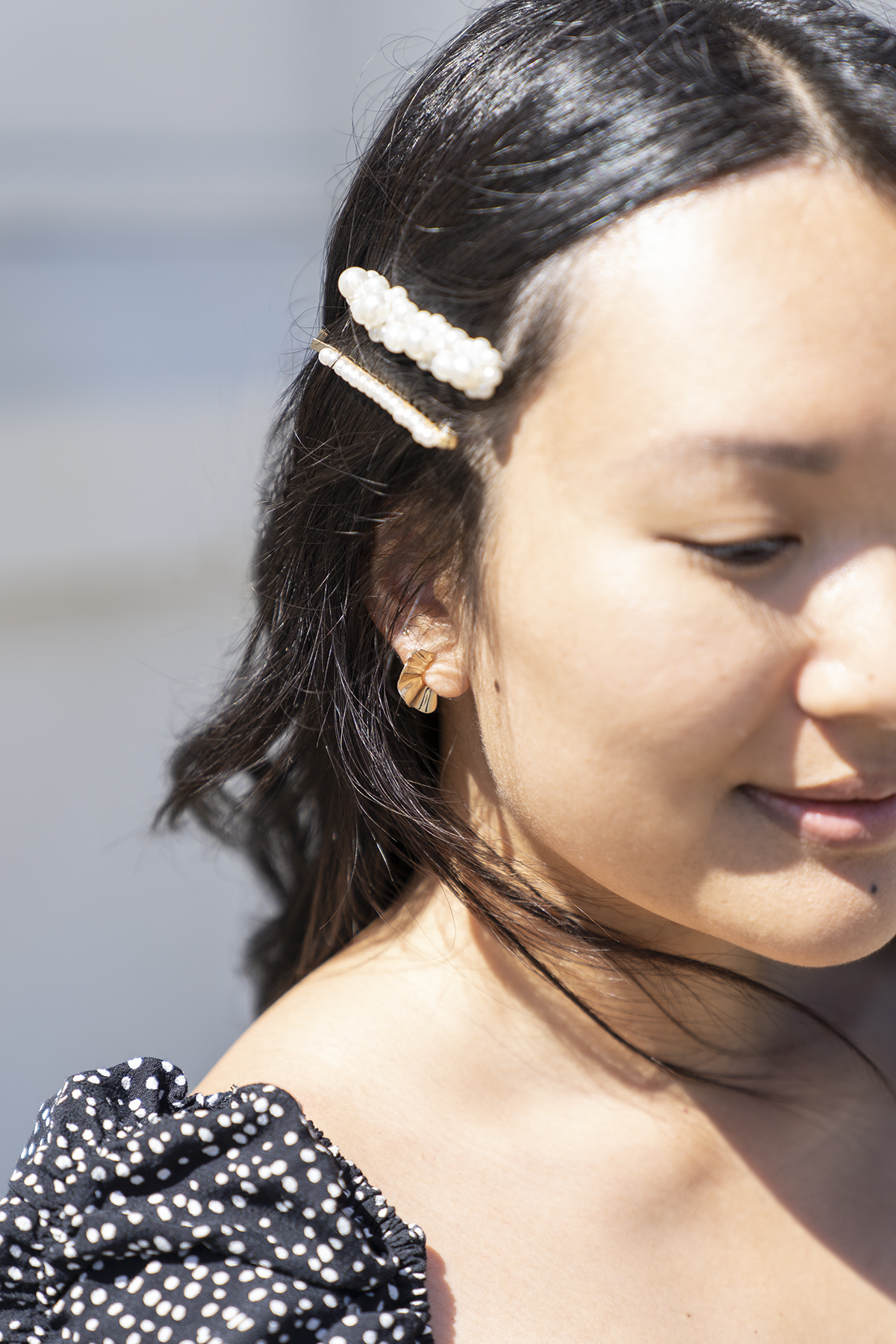 & Other Stories Ripple Waves Mini Hoops