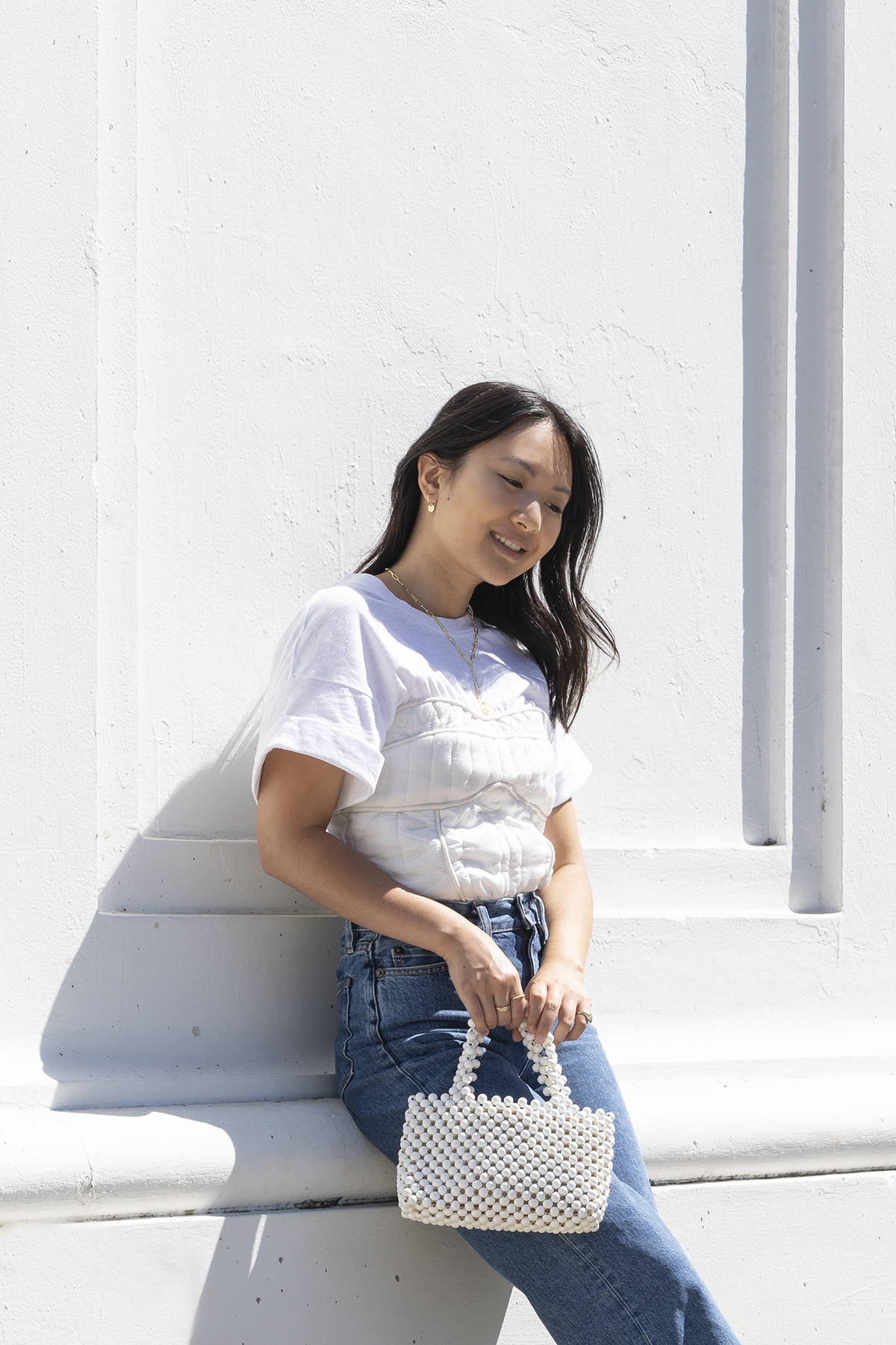 Sea O'Keefe Corset Tee