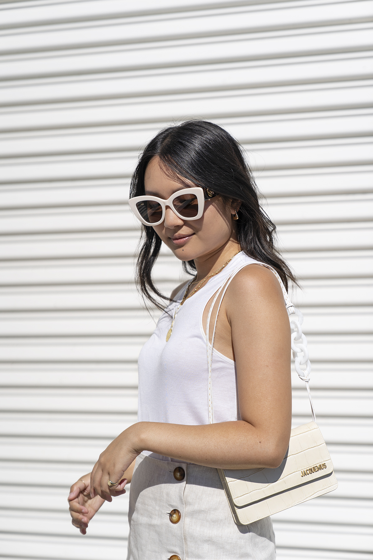 Jacquemus Le Sac Riviera Beige