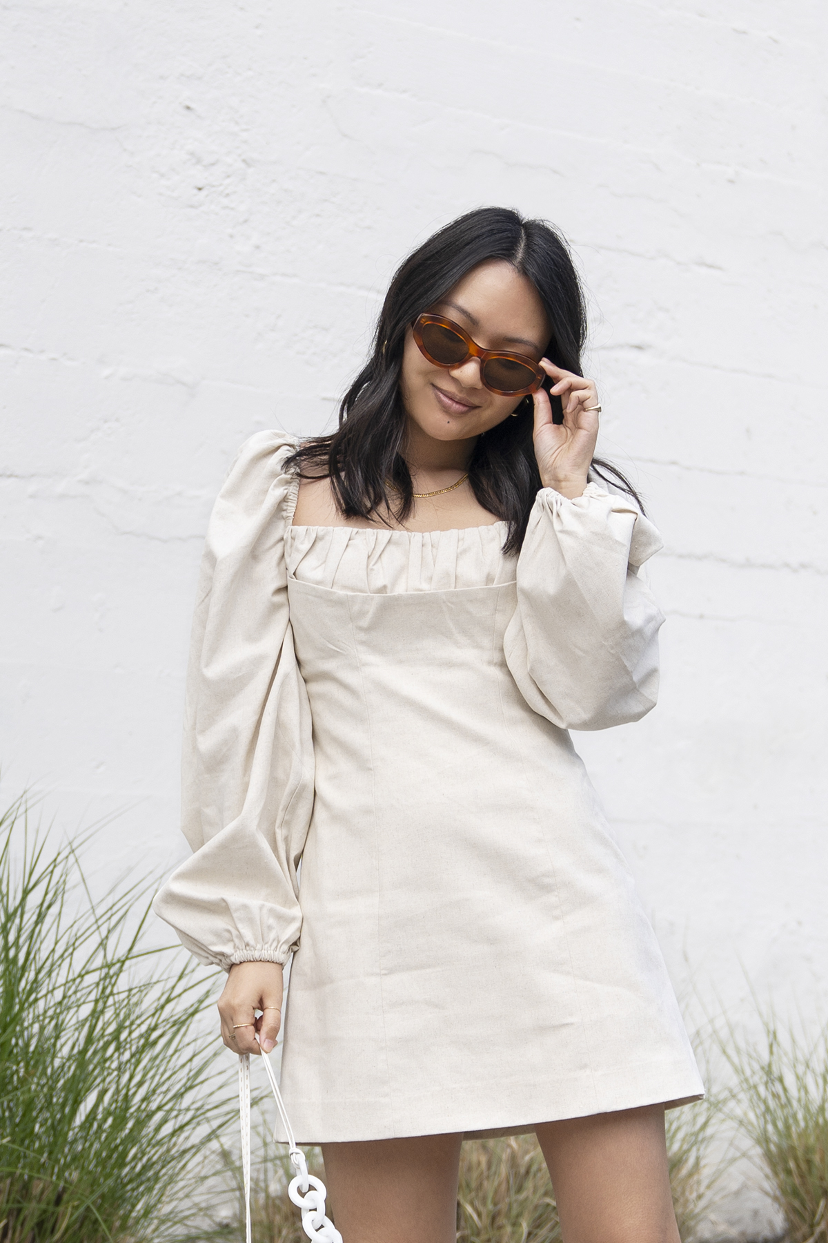 C/MEO Ask Anything Long Sleeve Dress