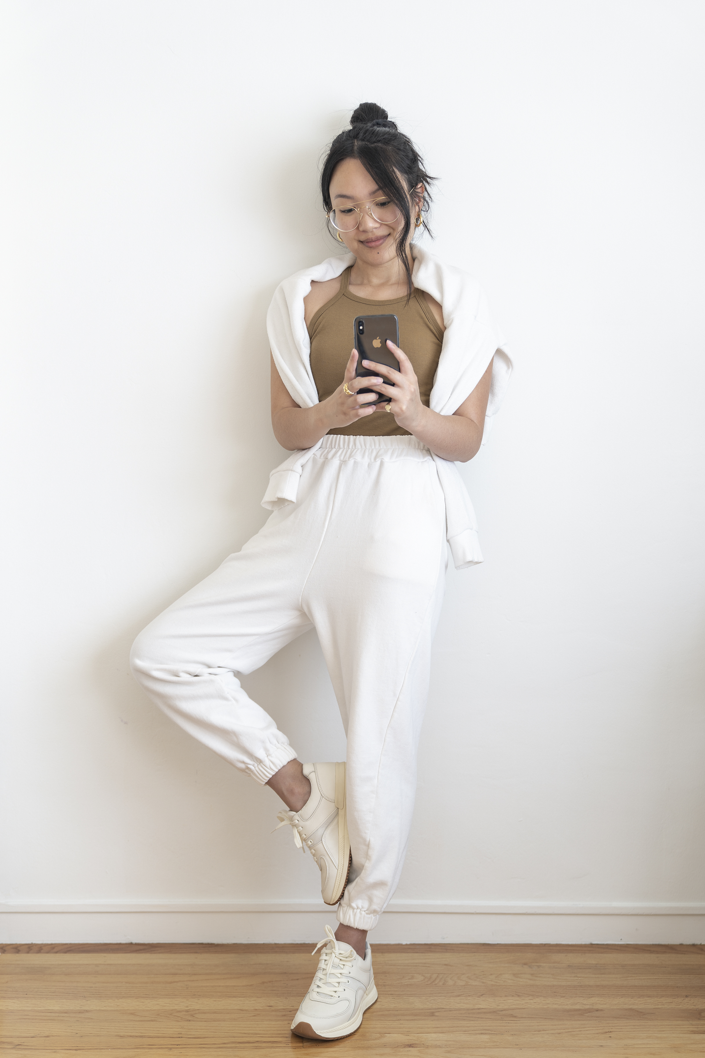 Danielle Bernstein Rib-Knit Bodysuit