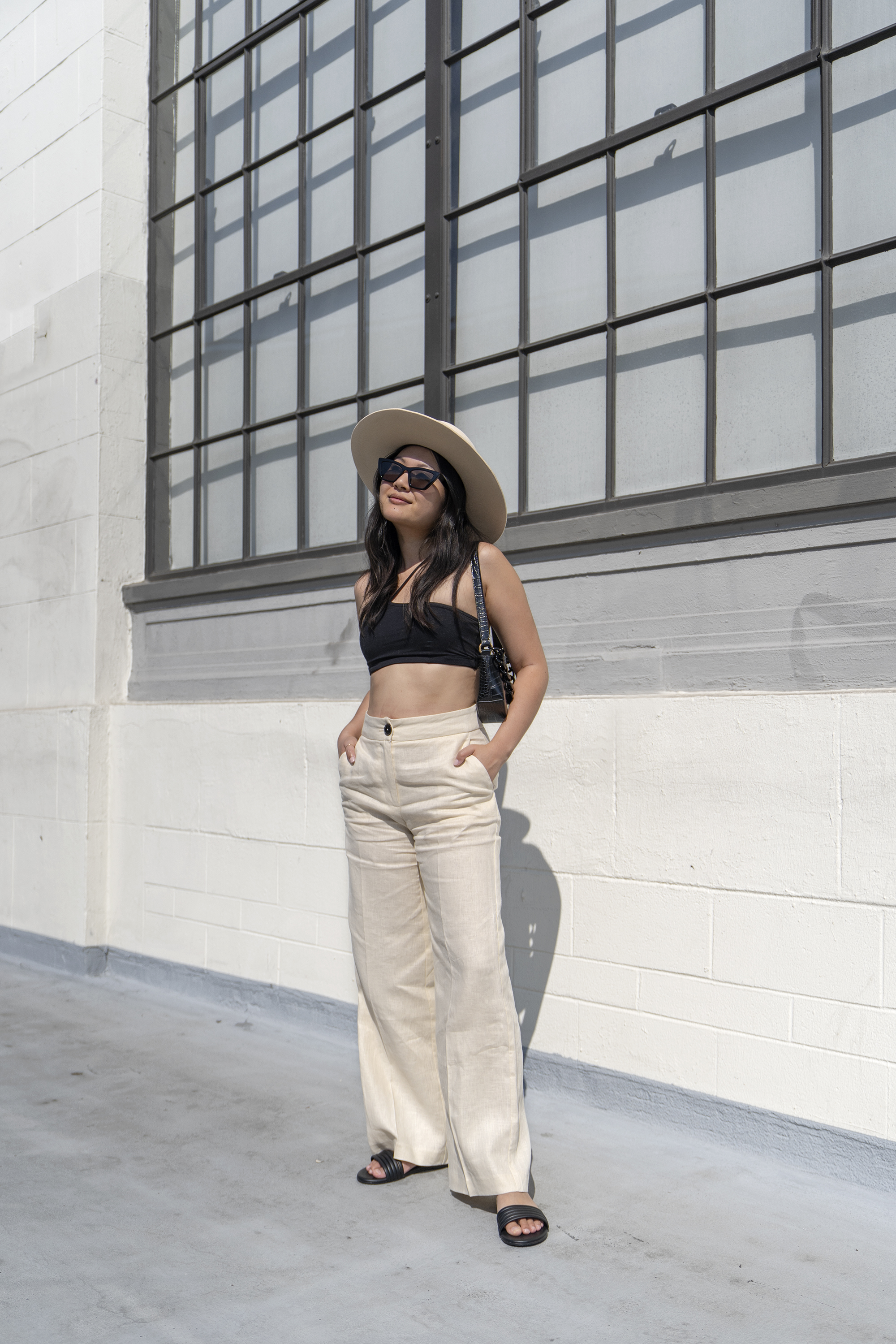 Linen trousers