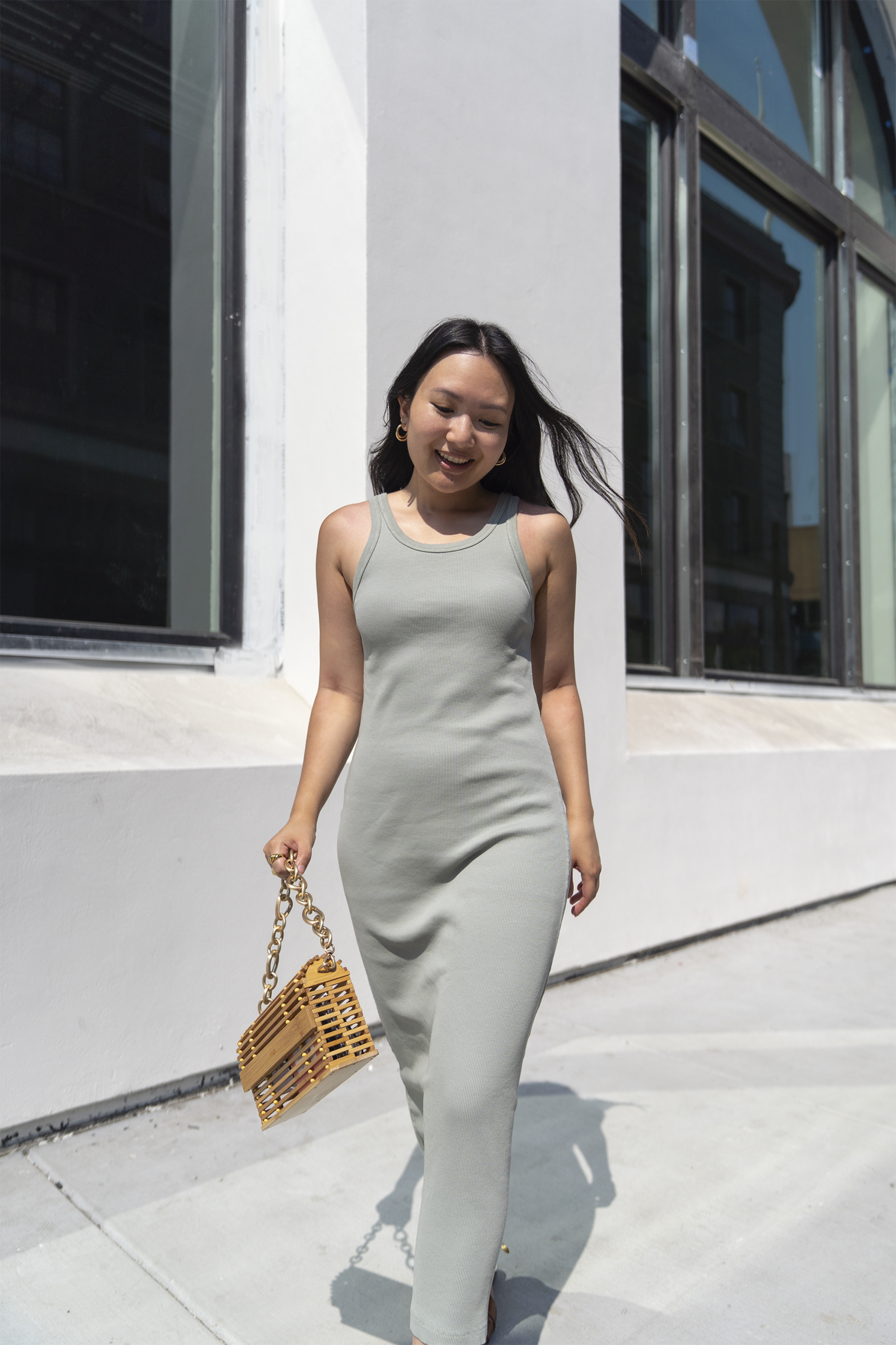 AMO Rib Tank Dress