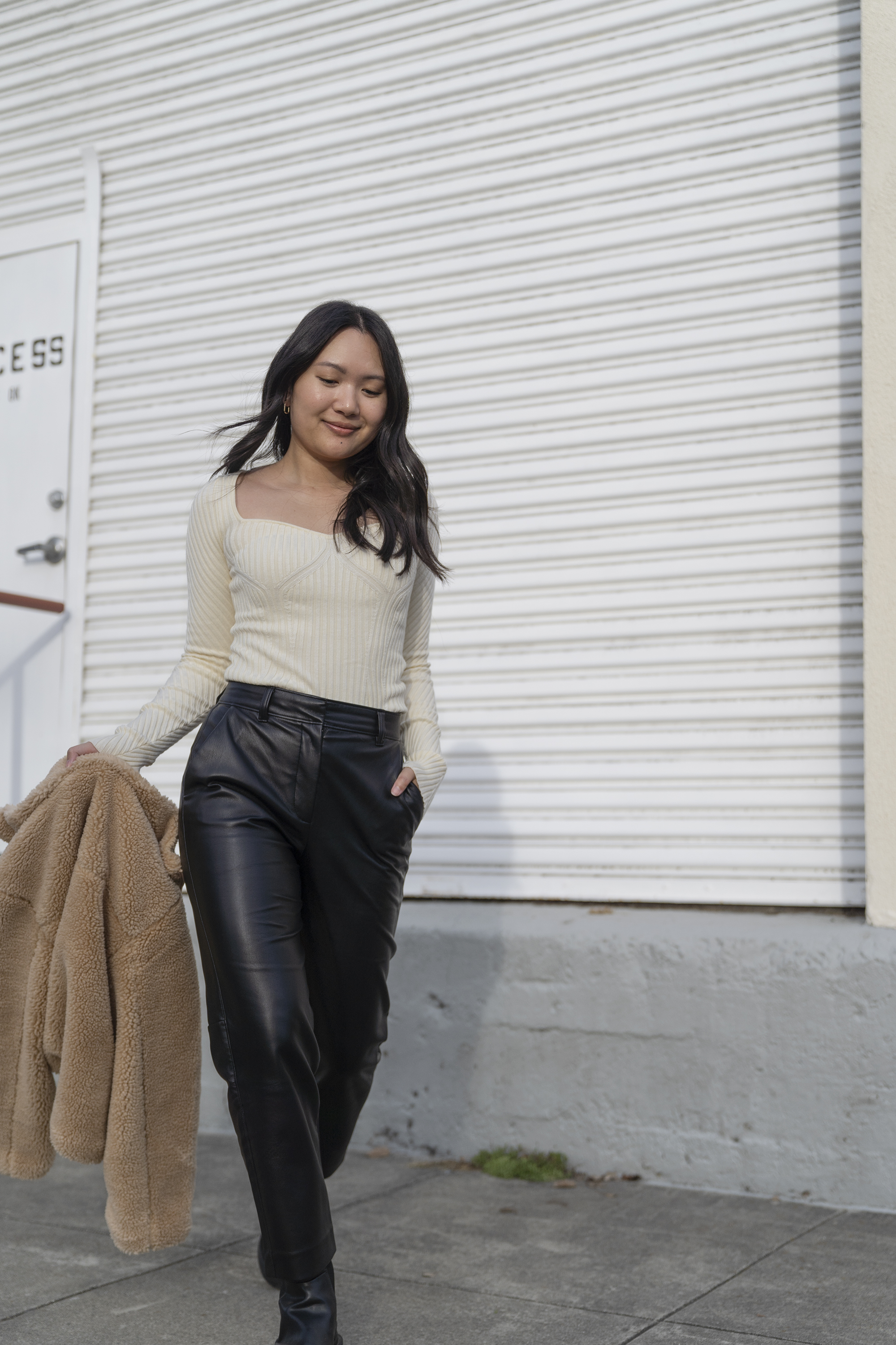 leather trousers outfit