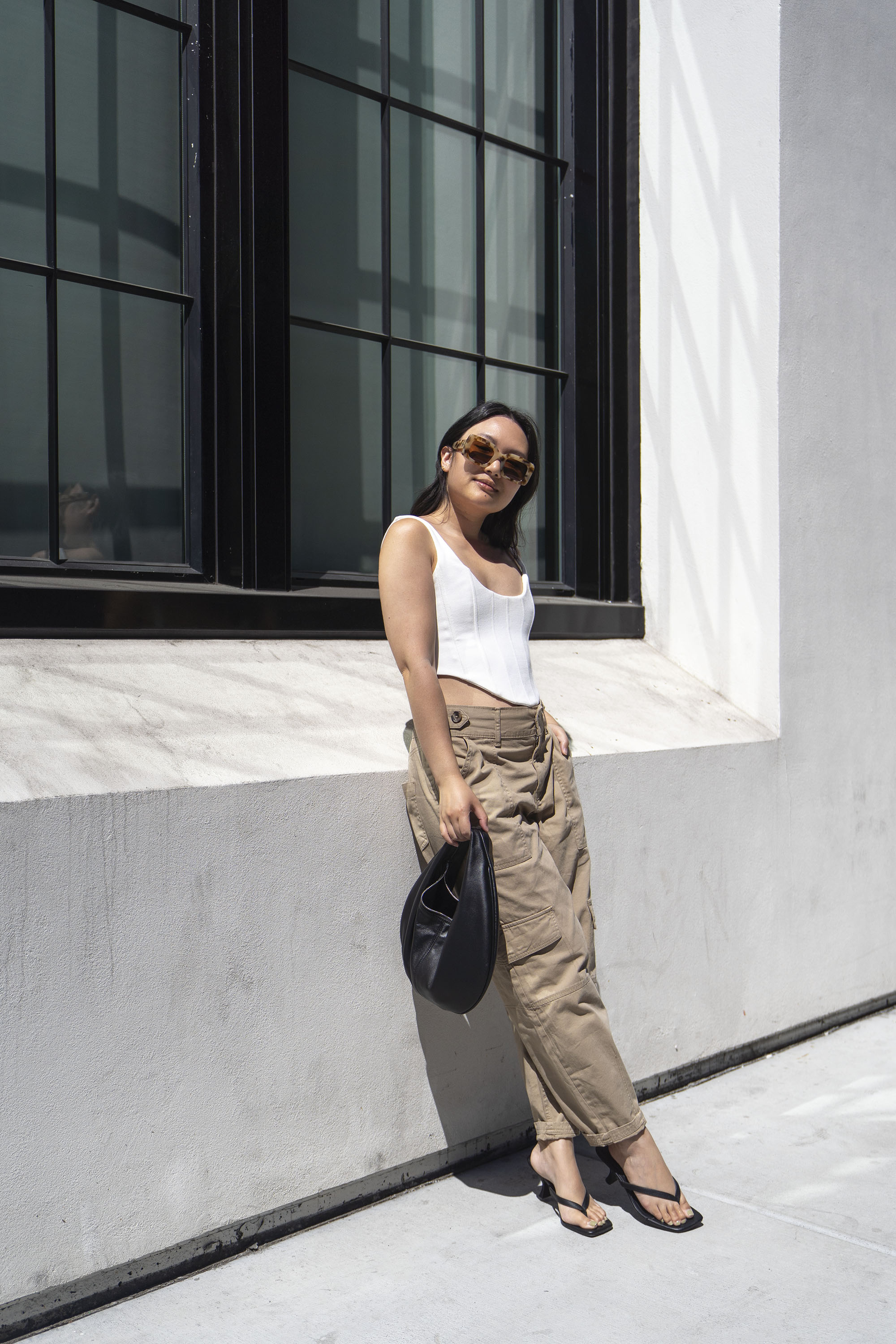 Cargo utility pants outfit