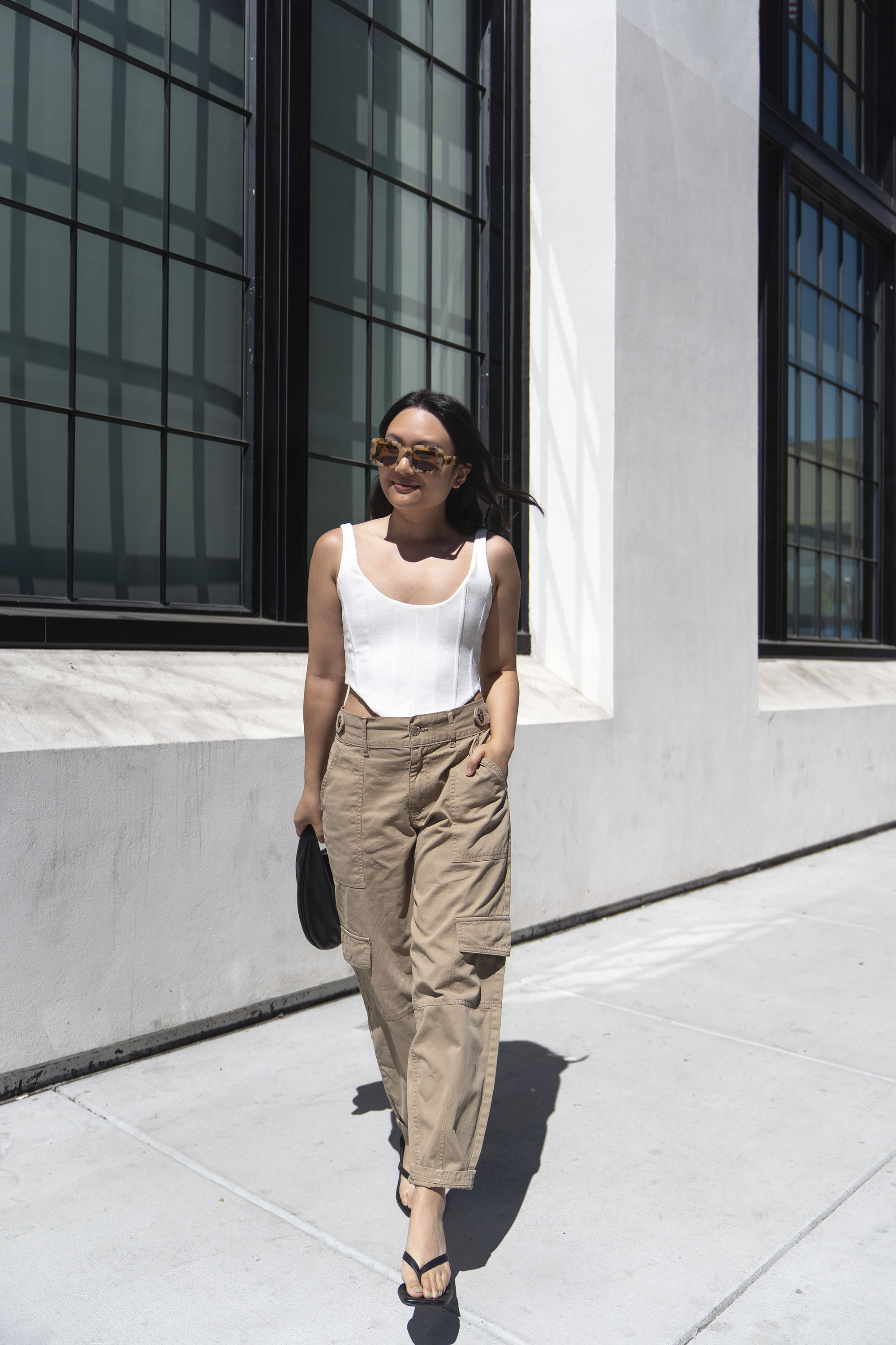Cargo utility pants outfit