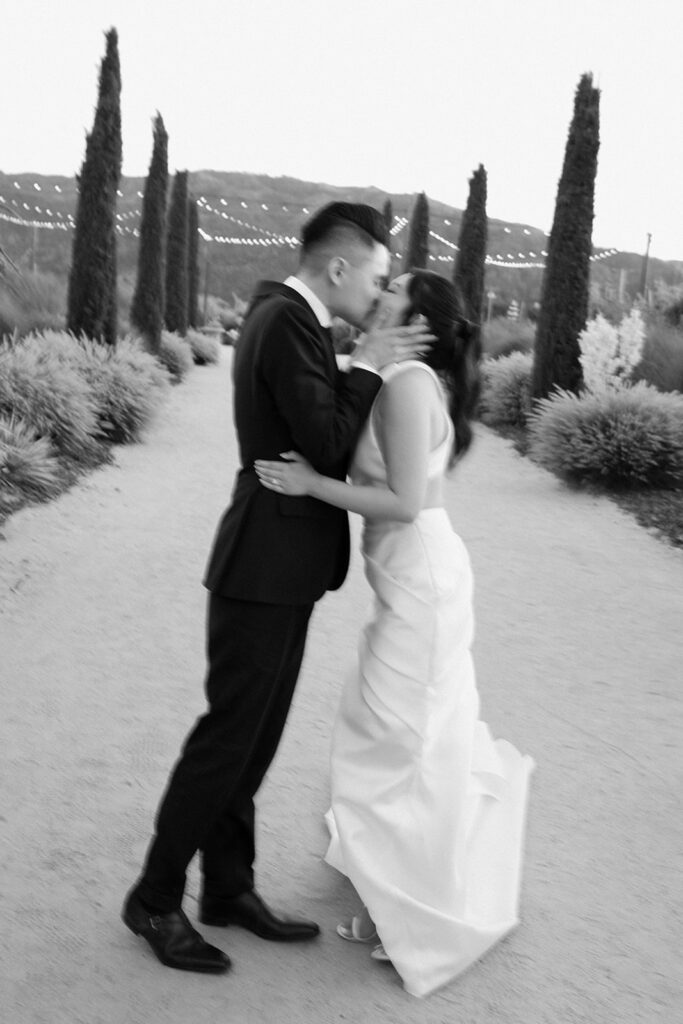 Stephanie and David's wedding in Napa, California. Photo by Nicole Donnelly.