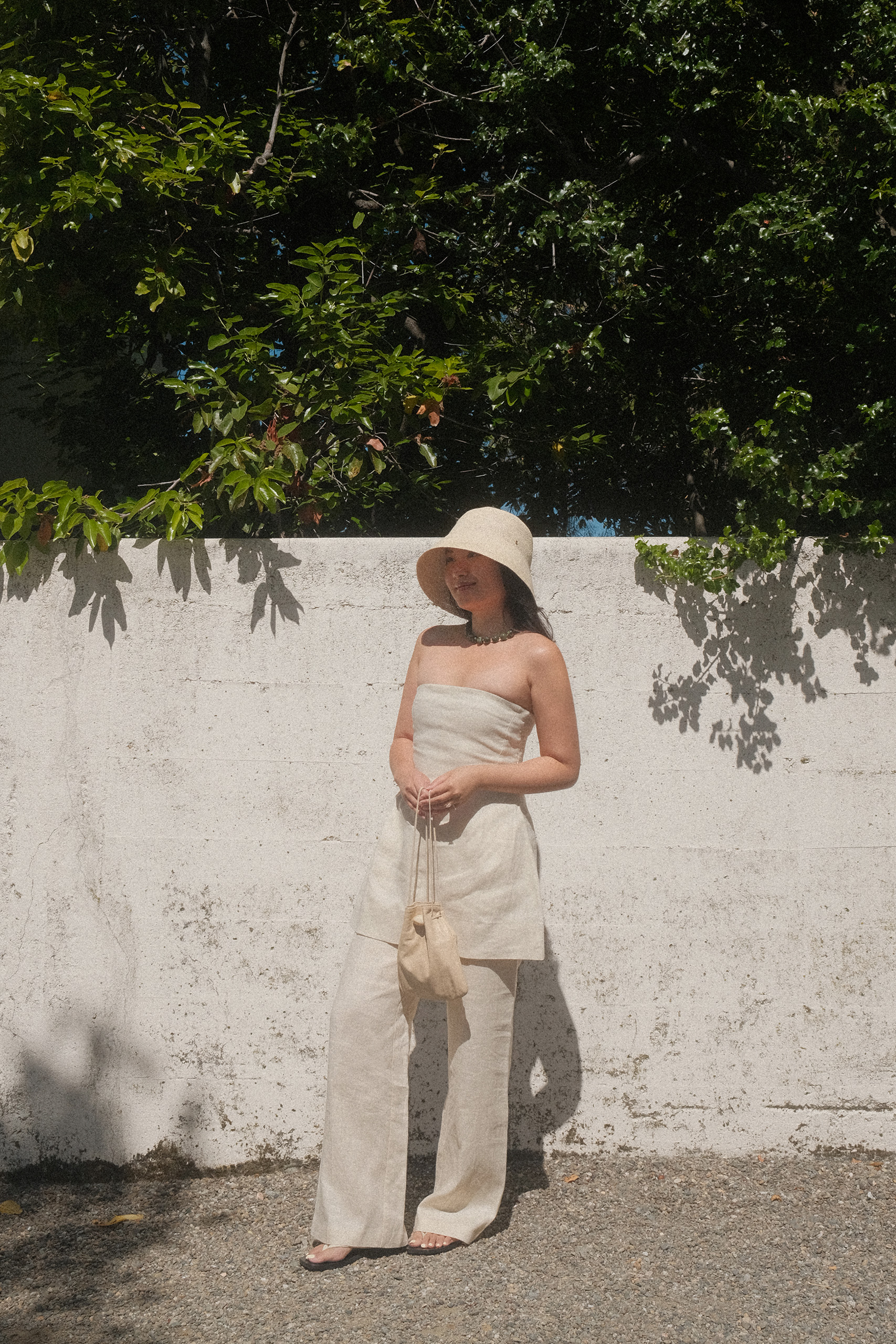 Monikh x Faithfull The Bandeau Top Milk