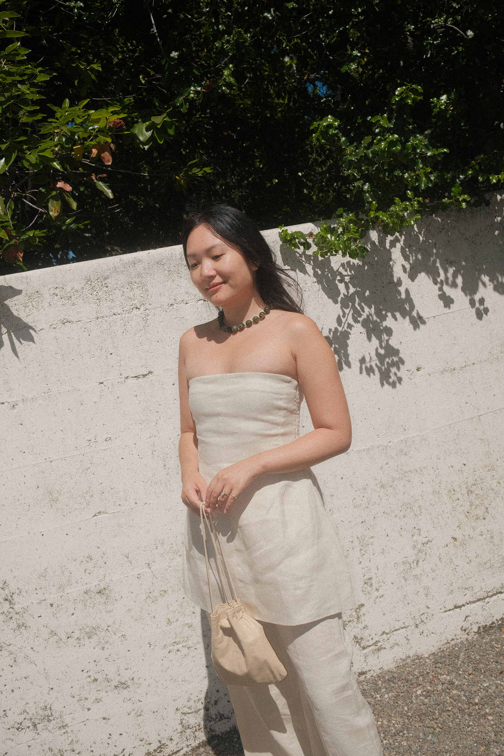 Monikh x Faithfull The Bandeau Top Milk